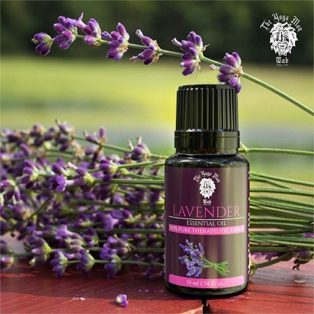Lavender Essential Oil (PURE & NATURAL - UNDILUTED) Therapeutic Grade - 10 ML - Perfect for Aromatherapy, Relaxation, Skin Therapy & More - by The Yoga Man Lab (10 ml)