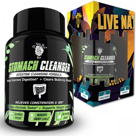 Stomach Cleanser Intestine Cleanser Supplement - Supports Weight Loss Efforts, Digestive Health, Increased Energy Levels, and Complete Body Purification (14 Days Detox Pack | 28 Capsules)