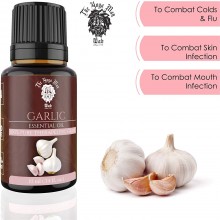 Garlic Essential Oil (PURE & NATURAL - UNDILUTED) Therapeutic Grade - 10 ML - Perfect for Aromatherapy, Relaxation, Skin Therapy & More - by The Yoga Man Lab (10 ml)