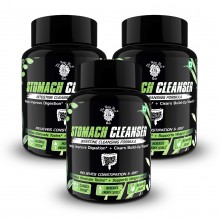 Stomach Cleanser Supplement - Supports Weight Loss Efforts, Digestive Health, Increased Energy Levels, and Complete Body Purification (14 Days Detox Pack of 3