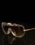 Cazal ® WrapShip 903™ Gold Crown Alien Frame & Copper Tinted Dense Lenses Eyewear