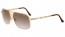 Cazal ® 9051 KingArmour ™ Gold Metal Sculpture Head with Copper Tinted Densed Lenses Eyewear