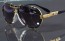 Cazal® ThirdCorona 642™ Gold Black King Crown Metal Sculpture & Copper Dense Lenses Aviator Eyewear