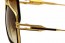 ḋita® Grandmaster 5 ™ Diamond Engraved Gold Textured Crown & Frame with Copper Tinted Lenses Aviator Eyewear
