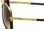 ḋita® MAC 1™ Gold Textured Frame with King Style Crown with Copper Tinted Densed Lenses Aviator Eyewear