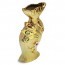 Golden Finish Flower  Vase