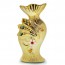 Golden Finish Flower  Vase