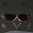 Cazal® Targa 901™ Gold Crown Metal Sculpture & Copper Tinted Densed Lenses Eyewear