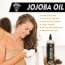 The Yoga Man Lab - Cold Pressed Jojoba Oil - Use for Hairs, Skin, Nails & More (200 mL) Pack of 3
