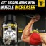 The Yoga Man Lab Muscle Increaser Daily Muscle Building Supplement for Muscle Growth and Strength Featuring Powerful Ingredients Horny Goat Weed & Yohimbe Bark Extract 60 Capsule Pack of 1