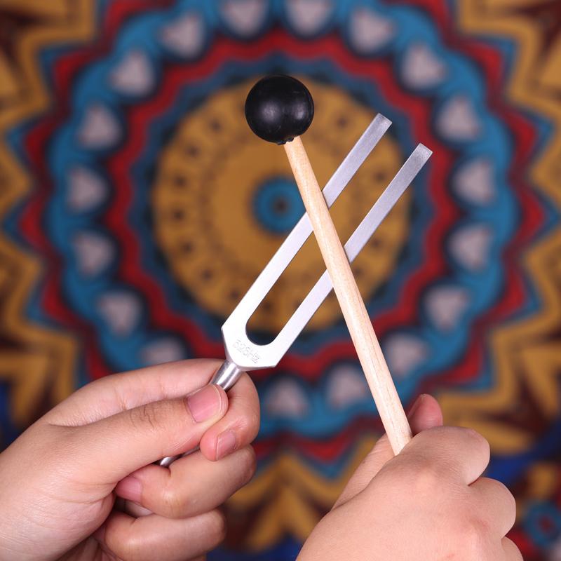 Tuning Fork Chakra Hammer with Mallet 2
